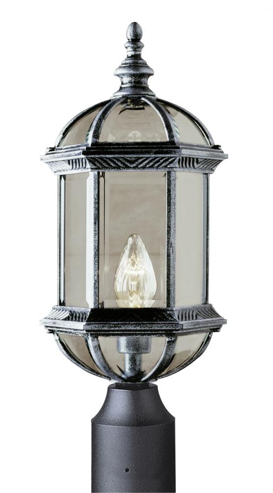 1LT POST TOP LANTERN-BEVELED G